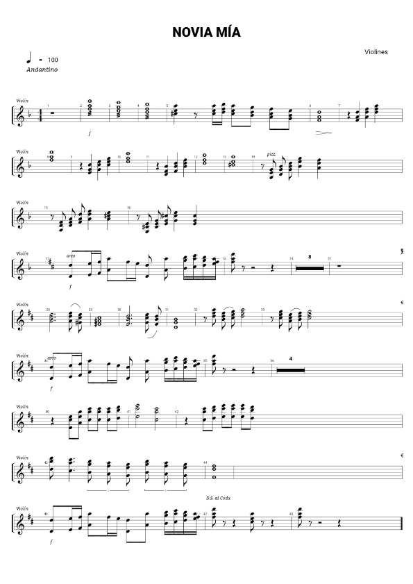 La imagen puede contener una previsualizacion de una partitura